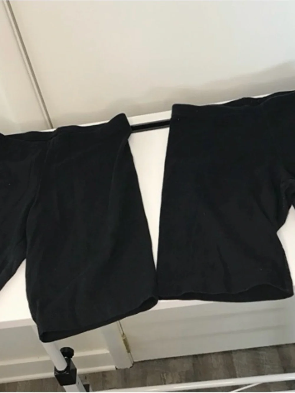 Old Navy Girls Black Bike Shorts - 4 pair XL